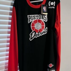 Detroit Pistons Long Sleeve Shirt
